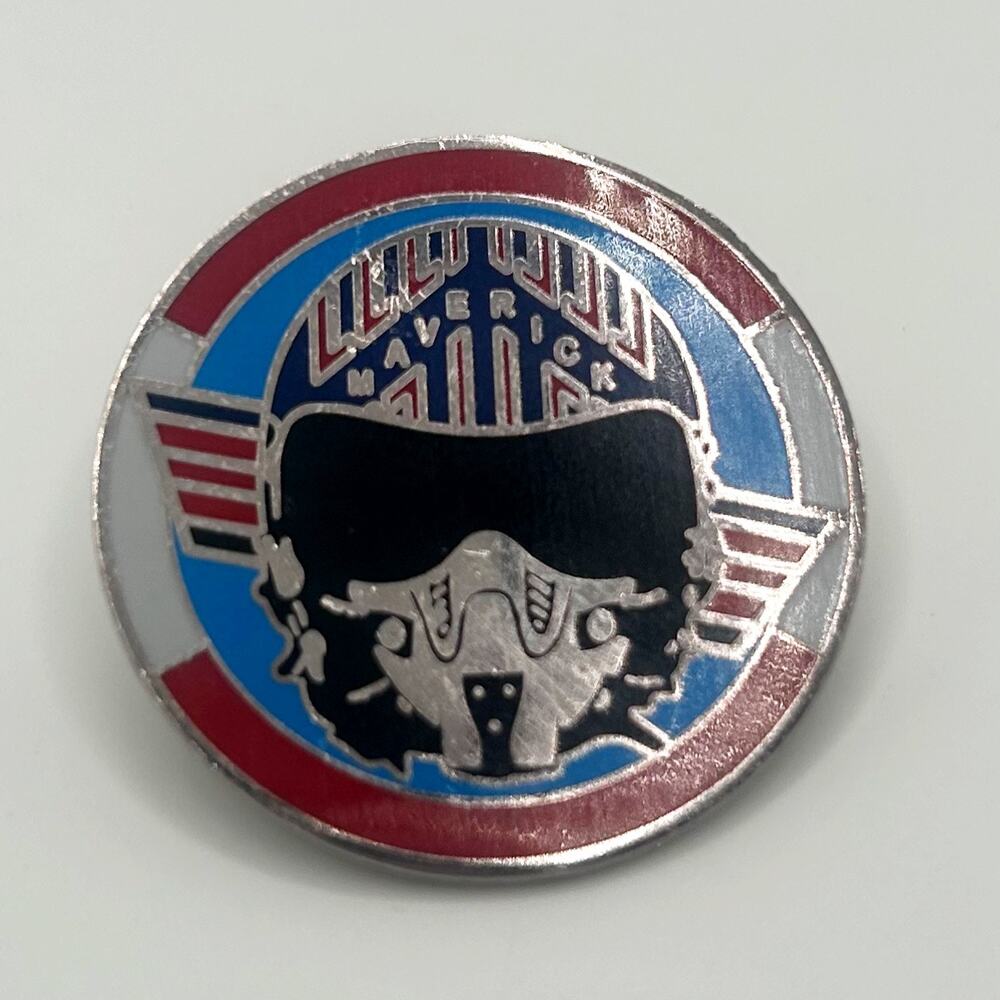 Top Gun Maverick Lapel Pin Tom Cruise Movie Character Promotion